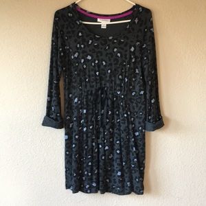 Motherhood Maternity leopard tunic/dress.  Size M